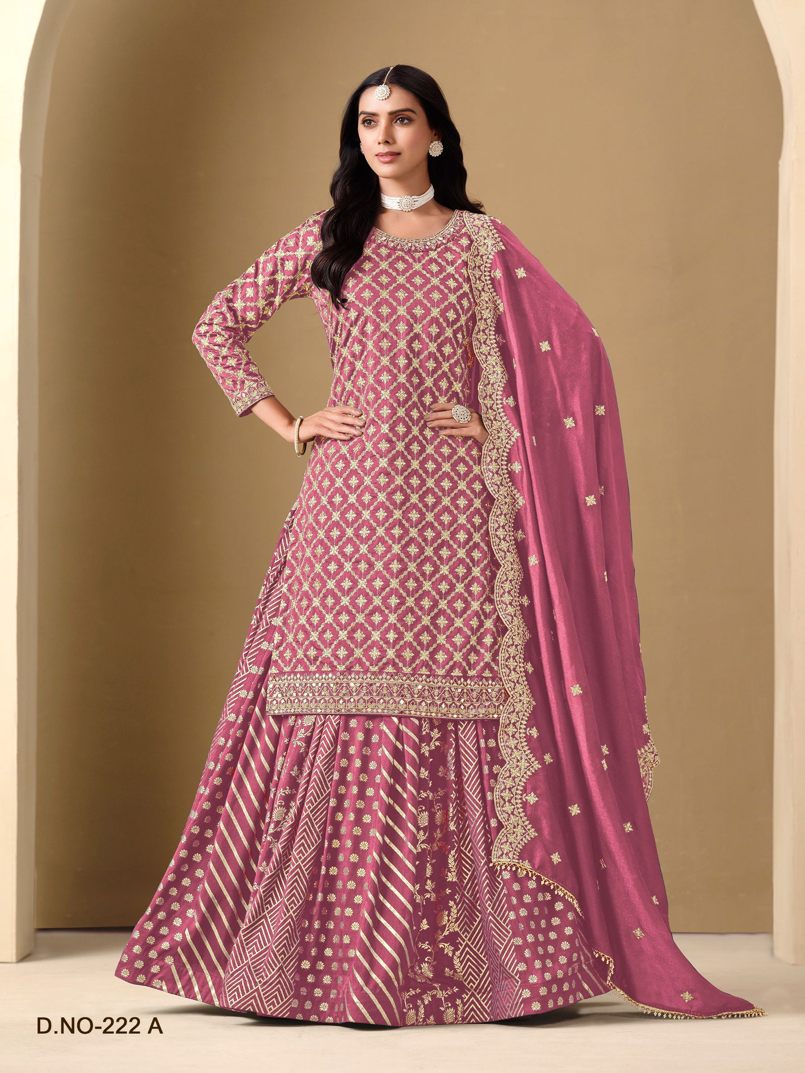 Aanaya Vol 222 By Dani Art Silk Designer Salwar Kameez Orders In India